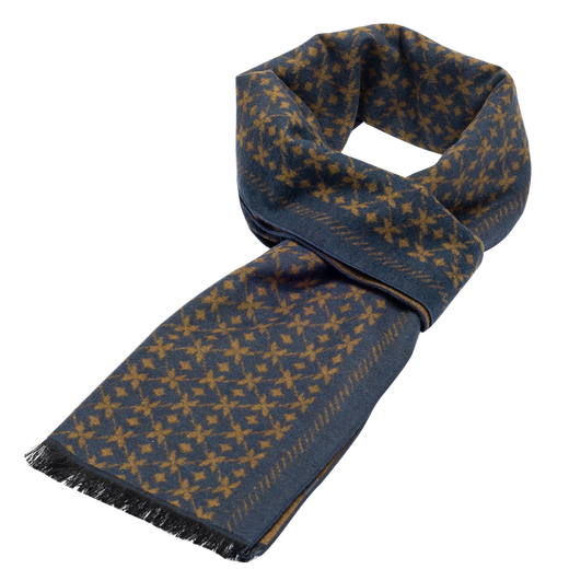Da Vinci Passwort Herrenseide Jacquard Velvet Schal im Winter Vielseitige Maulbeer -Seidenschalge. Verdickte Warmschal für Freund 1##