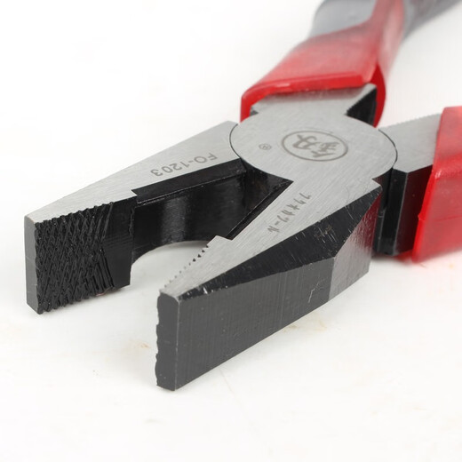 8. Fukuoka Tools, Japan, wire cutters, industrial grade vise, big force pliers, wire breaker tool, 8 inch FO-1203