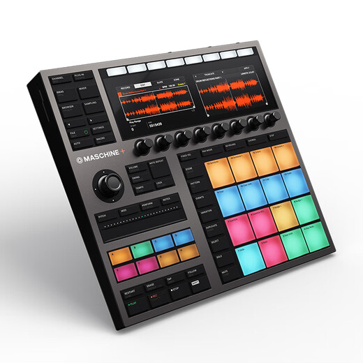 Komplete Ni Maschine+ MK3 Mikro Plus -Anordnung Drum Machine MIDI Elektronische Tastatur -Controller -Pad Mikro MK3 [Givea K15 Ausgewählte Versionssoftware]