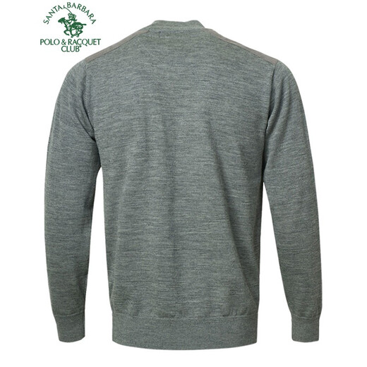 St. Paul's men's autumn and winter loose half turtleneck solid color long-sleeved sweater 100% pure wool sweater sweater for men black Z9 165/100