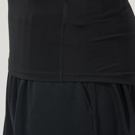 耐克（NIKE）短袖T恤男2025夏季新款运动服快干休闲上衣健身服跑步训练紧身衣 黑色/DRI-FIT快干 L
