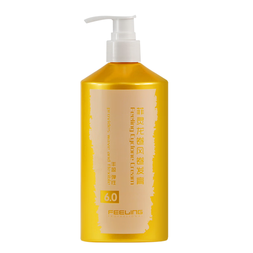 FEELING Tornado Curling Cream Protects and Stylizes Curly Hair Bouncy, Fluffy and Rich Elastin FEELING Tornado 450ml