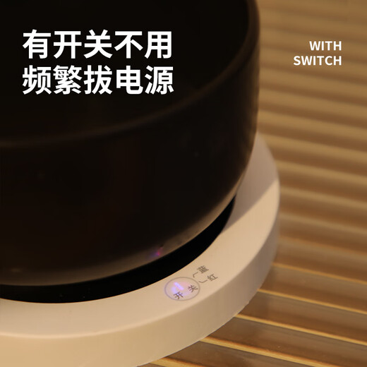 猫咪饮水机饮水器酸奶机水碗猫喝水喂食 猫碗冬天用 350ml雪域白喵陶瓷碗+多档B