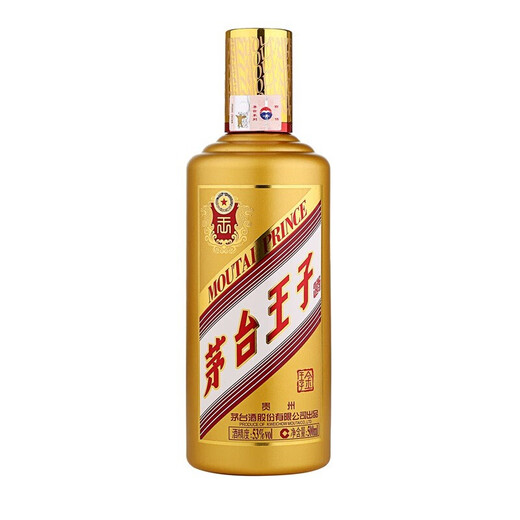茅台茅台王子酒 2021年-2025年 53度酱香型白酒 53度 500mL 6瓶 茅金王子 整箱