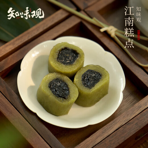 知味观条头糕杭州传统糕点点心豆沙糯米糕团糕点组合 5盒700克 源头直发