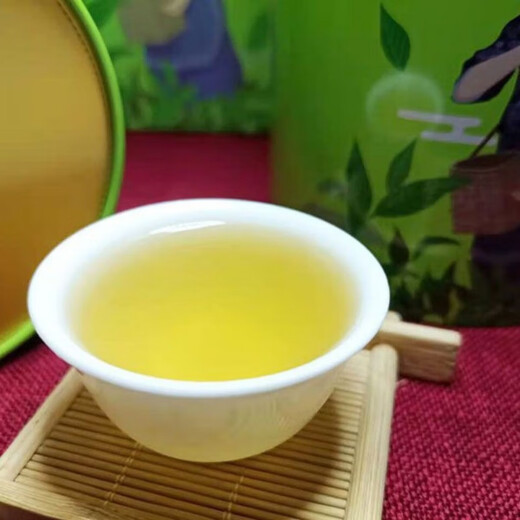 Send a message to Guangdong Heyuan Zijin Hakka Green Tea Alpine Fried Tea Special Honey Fragrance Cicada Tea Firewood Fragrance 500g canned gift