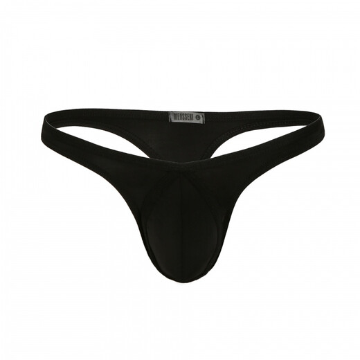 ROSELEX confidential delivery of men's sexy underwear, ice silk, embossed pouch, thong, sexy splicing, fashion, orange M