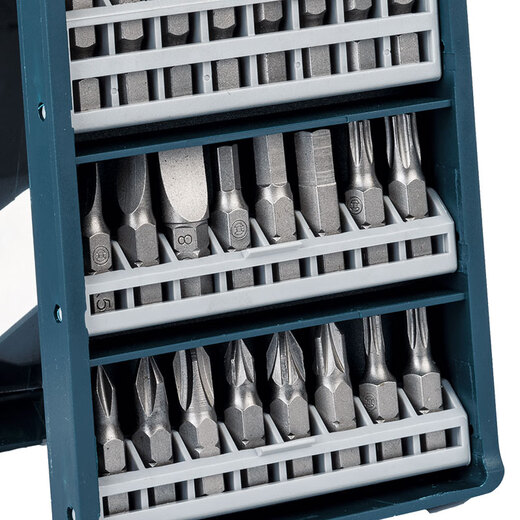 Bosch (Bosch) 25-pin 'x' Box Schraubendreherkopf Set (25-polige) Legierungstahl