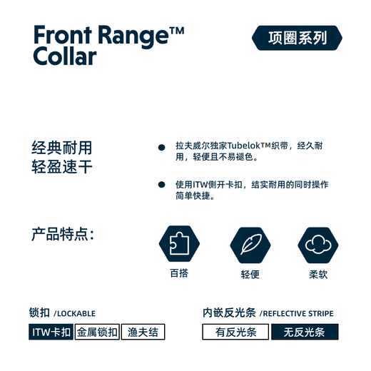 Ruffwell's 24 new autumn and winter products Front dog collar ruffwear dog rope small dog corgi dog chain coral fish S