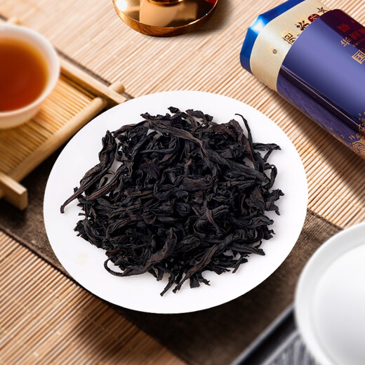 Boîte cadeau de thé HuaxianGyuan Ta de qualité spéciale Dahongpao Wuyi Rock Tea Oolong Tea country Color Tea 5 Cans 41,5g Cadeaux