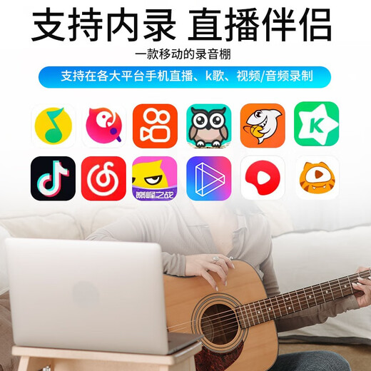 Coeuary Folk Guitar Singing Speaker Street Singing Live Electric Box Acoustic Guitar Bluetooth Speaker Saxophone Rechargeable Audio 8-inch 100W/Rechargeable/With Bluetooth/Live Broadcast Package 1 Gift Pack