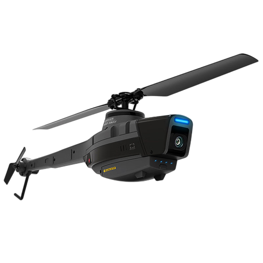 皮皮果新款黑蜂无人机c128仿美国蜂鸟侦察机光流悬停直升机电动遥控飞机 再送一块电池/总29块/送完即止 彩盒版