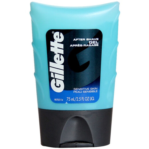 Gillette American version of Gillette Gillette After Shave Moisturizing Gel Men's Shaving Skin Care Outdoor Bottle After Shave Moisturizing Gel 75ml