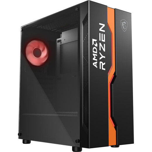 MSI Play Ryzen Edition mid-tower gaming computer case (supports ATX motherboard/240 water cooling/side penetration/MORTAR mortar) (MAGVampiric011C)