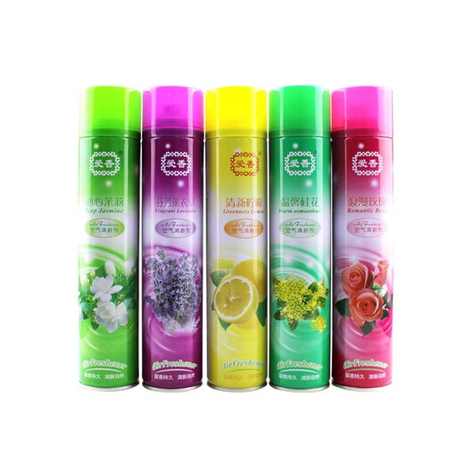 Aixiang Aixiang Air Freshener Spray 320ml Indoor Bathroom Deodorant Car Fragrance Liquid Fragrance Lemon Scent 320ml 1 Bottle