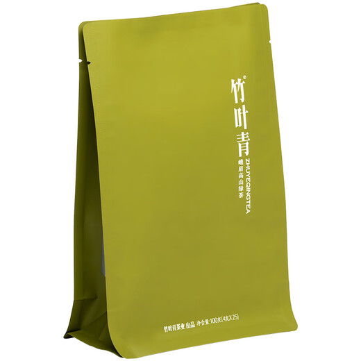 Bamboo Leaf Green Tea 2024 New Tea Mingqian Emei Mountain Green Tea Special Taste Self-Drinking Bag 100g Cold Brew Tea 100g
