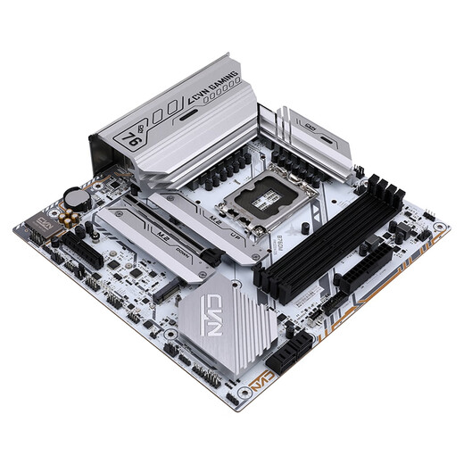 Buntes CVN B760M Frozen WiFi D5 V20 DDR5 Motherboard Support CPU 12600K/13490F/14600K (Intel B760/LGA 1700)