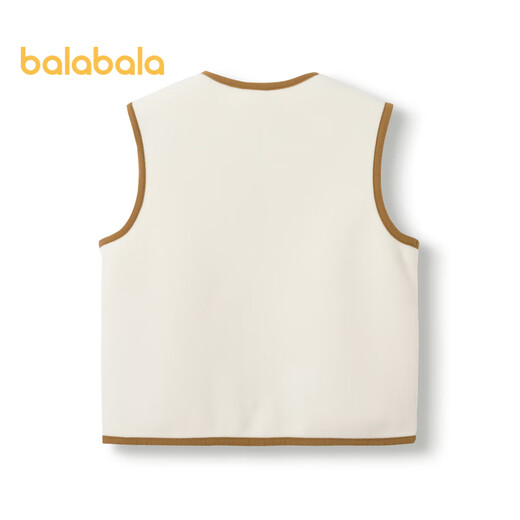 Balabala children's clothing baby warm vest winter thickened polar fleece children's vest boys and girls plus fleece 208424171204
