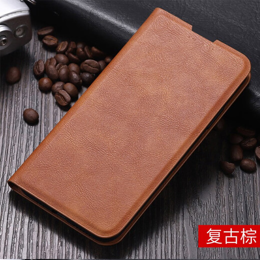 佩诺小米Redmi Note13保护套红米note13pro手机壳可支架翻盖式皮套简约潮流款外壳 【磁吸款翻盖皮套】爵士黑 红米note13