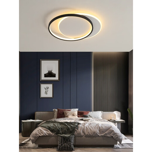 Yongzhi living room headlight hall light 2024 new style atmospheric led ceiling light bedroom main home large lighting fixtures whole house round 40cm-high light