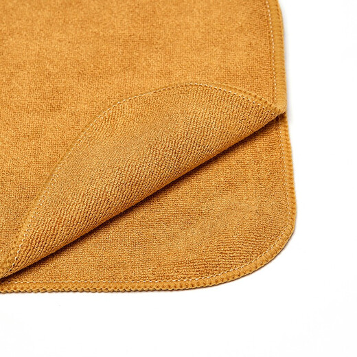 Mesni tea towel, cotton and linen tea towel, water-absorbent and thickened tea towel, tea ceremony kung fu tea set accessories, single pack