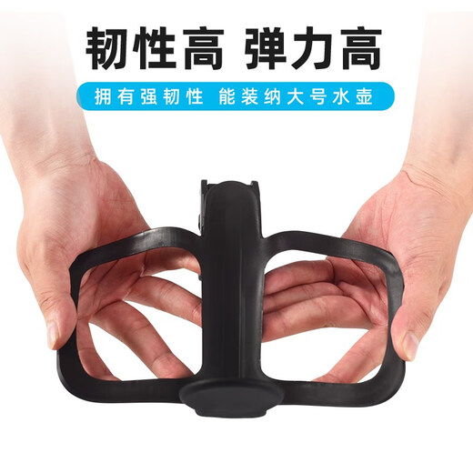 2022 New Bicycle Water Bottle Cage No Drilling in the Mountains Electric Motorcycle Water Cup Holder Universal Bicycle Water Cup Holder Upgraded Bold Nylon Quick Release Water Bottle Cage (White) Buy a Big and Get a Small + 3M