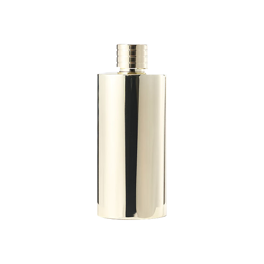 Huaxiazui Food Grade 304 Stainless Steel Wine Bottle 1-2 Jin Jin equals 0.5 kg Thickened white wine bottle outdoor portable wine set Thickened high-end Moutai metal bottle cylindrical wine bottle Electroplating - black 304 stainless steel 500ml (1 Jin Jin equals 0.5 kg)