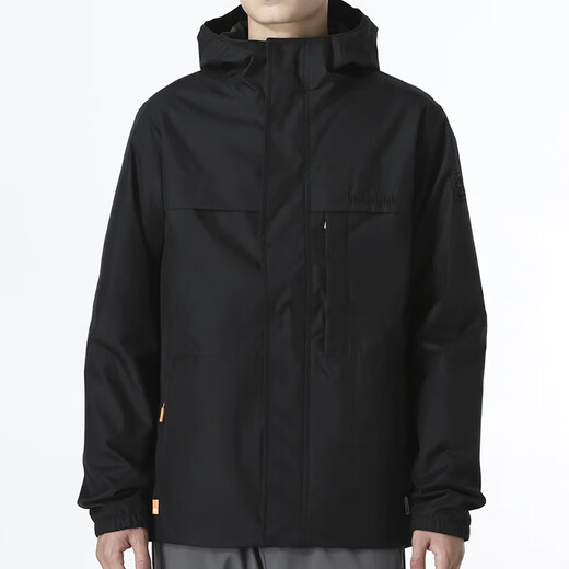 添柏岚（Timberland）冲锋衣男 春秋新款户外登山服防水防风透气硬壳外套工装夹克A695W A695W001/黑色 (晒图退10) L (180/108A)