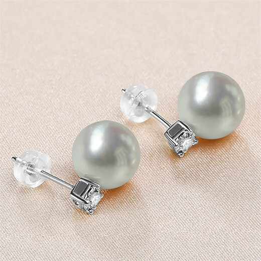 Pearl Queen Akoya Pearl Earrings Round Seawater Pearl Earrings for Women Elegant Birthday Gifts for Women
