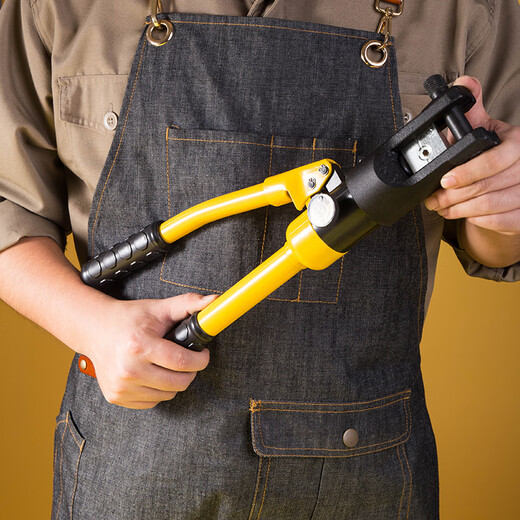 Deli manual crimping pliers wiring pliers cable hydraulic pliers terminal pliers 10-120mm DL-YQ120