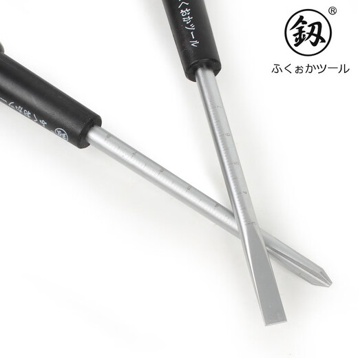 釰 福冈工具 螺丝刀电工用一字十字改锥螺丝批带磁性 6*150mm一字 FO-9740