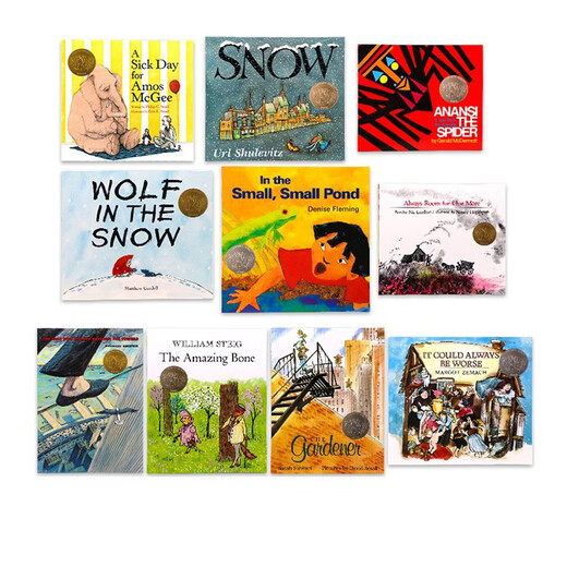 凯迪克大奖绘本（10册）Caldecott Award Winners  启蒙读物 经典绘本 情商启蒙 英语读物  [3-12岁] 进口原版 英文书