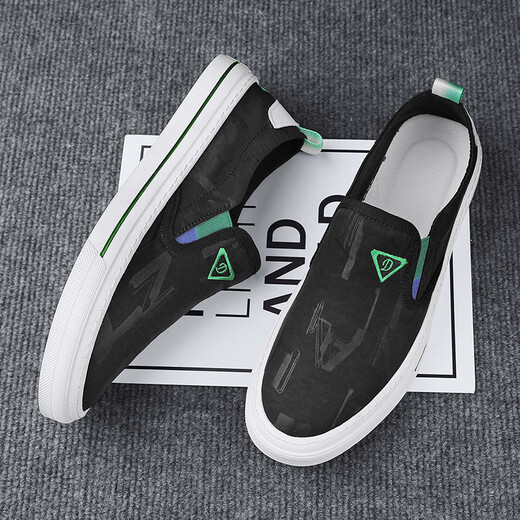 Dkcci Canvas Men's Shoes 2025 Новая летняя дышащая однофуточная педали
