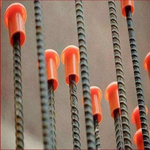 Dianrong steel wire head protective sleeve threaded steel bar protective cap mushroom cap steel pipe protective sleeve shelf pipe blocking bolt cap steel bar diameter 30-55mm built-in steel sheet