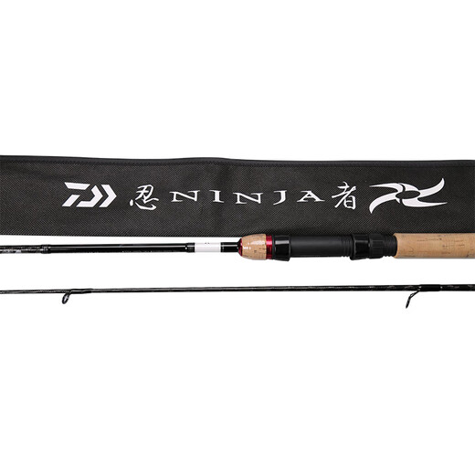 DAIWA 19 new NINJA Ninja entry-level fishing rod soft-adjustable lightweight fishing rod fishing rod 602ULFS (1.83m2 section super soft straightening handle)