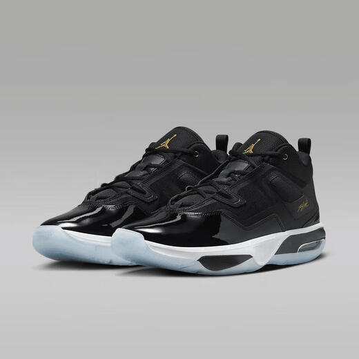 Jordan Jordan's New Stay Loyal 3 Series 3 Shoes de baloncesto masculino Cachón de aire Colchía de choque Rebound Desgaste Resistente cómodo zapatos deportivos Black/White/Football Grey FB1396-002 41