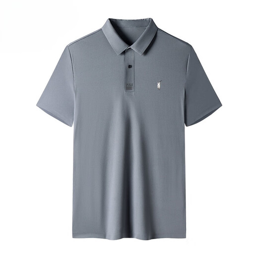 Paul Polo Shirt Herren kurzärmelig T-Shirt Sommereis Ice Seide Schnelltrockne Lteel Business Casual Herren T-Shirt Top 9926 Bohnenpaste rot 175/l