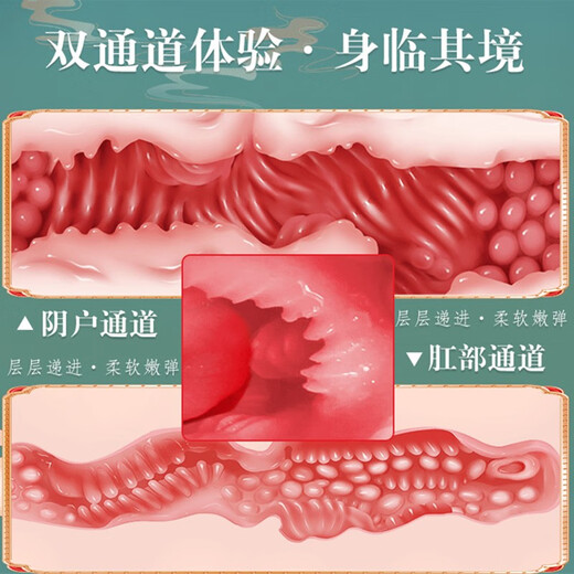 Jiuai Aircraft Cup Masturbation Device Uterine Cup Adult Products Special Figure Sex Masturbation Device Men for Self-use Men Dunhuang-Little Girl Dance Girl [Fengbei Type丨Double Channel丨about 695g]