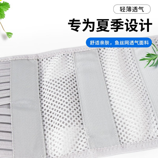 Yu Zhaolin (YUZHAOLIN) belt support for lumbar disc herniation, lumbar spine artifact, lumbar muscle strain, sedentary lumbar support, medical waist girdle for men and women, mesh breathable girdle M size (1 foot 9-2 foot 4)