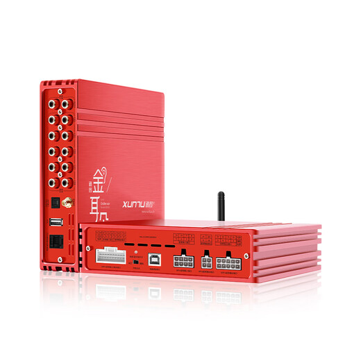 Xuntu Xuntu Jinerduo DSP Car Amplifier DSP Audio -Prozessor Auto Audio -Modifikation Empfohlener GD810 -Verstärker Xuntu Jinerduo GD810