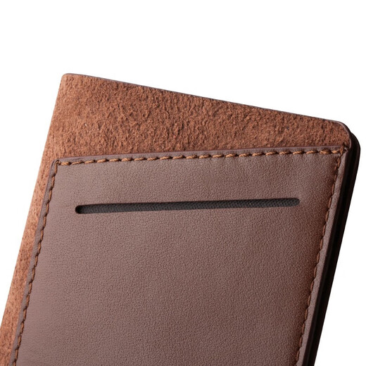 Ehrenmann [natürliches Mikrofaser außerhalb des Drucks] Herrenbrieftasche kleine echte Leder-Brieftasche mit großer Kapazität Kartuschenkartentasche Schwarz