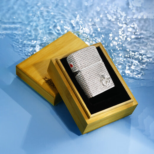 ZIPPO【款】之宝原装打火机满钻祥龙防风煤油创意送礼新年礼物 满钻祥龙(DY9902GQ) 均码