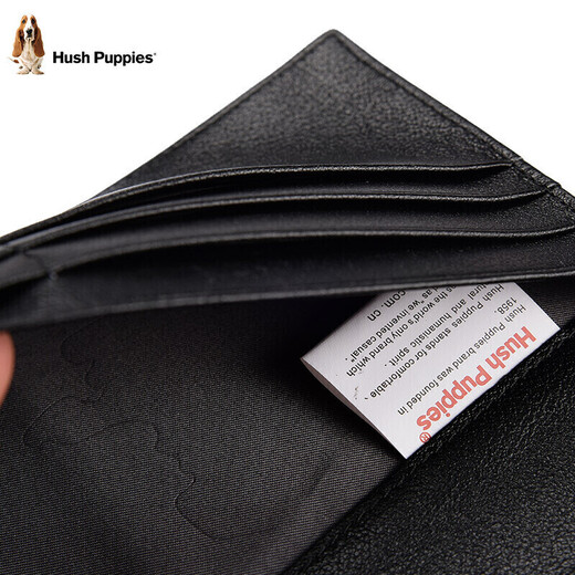 Тихие щенки мужской кошелек Cow -Hide Casual Wallet Long Walle