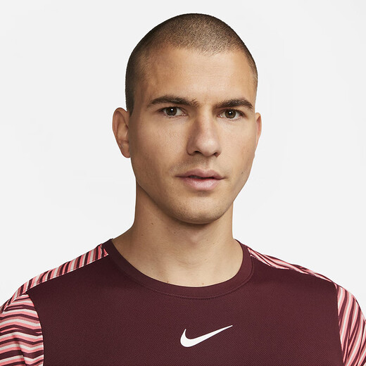 耐克（NIKE）男子网球服短袖T恤 赛事同款短袖 夏季速干透气运动上衣 法网款 DV0702-681 S 165/84A