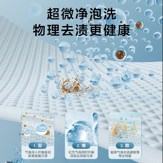 LittleSwan underwear washing machine fully automatic home lazy washing machine baby wall hanging washing and drying integrated small sponge 2.0 ultra-fine water purifying Rubik's Cube TD30M80W