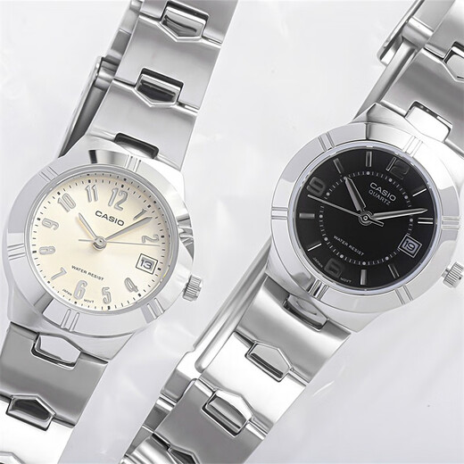 Casio (Casio) Japanische Sakura Watch Women's Fashion Small Steel Band Einfache Quarz Frauen Uhr LTP-1241D-3A 4A2 7A2 LTP-1391D-7A