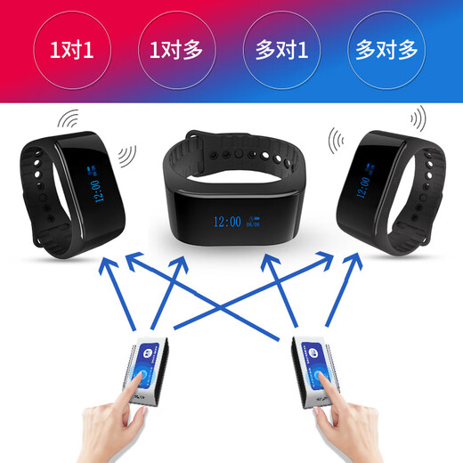 Singcall Bank wireless caller watch vibrating lobby call ring financial management authorized watch vibrating bracelet call ring 830 bank version
