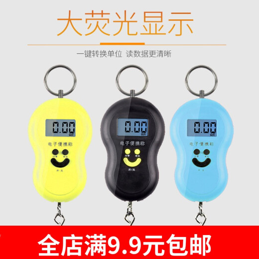 Portable electronic scale hook scale high-precision fishing gear hanging scale 50kg household portable small commercial fishing scale Taoyanger