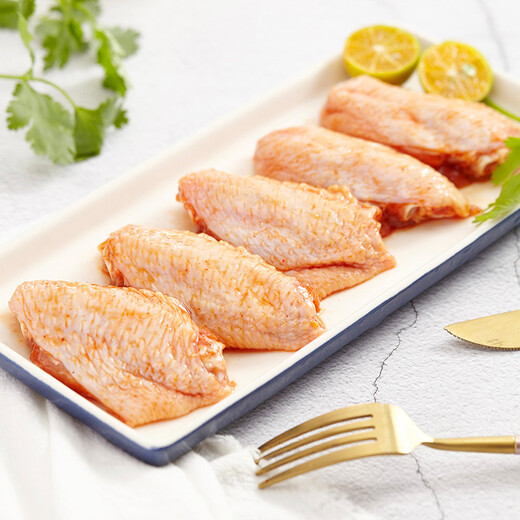 Tiannong Hong Kong Chicken Wings Net Weight 2Jin Jin is equal to 0.5kg Export Quality Qingyuan Local Chicken Wings Frozen BBQ Braised Chicken Wings Ingredients