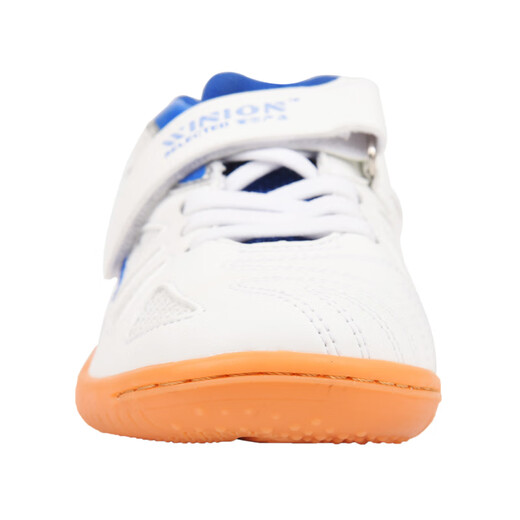 Yinglian WINION carefully selected table tennis shoes for children boys and girls starting point professional non-slip wear-resistant training shoes white blue 35